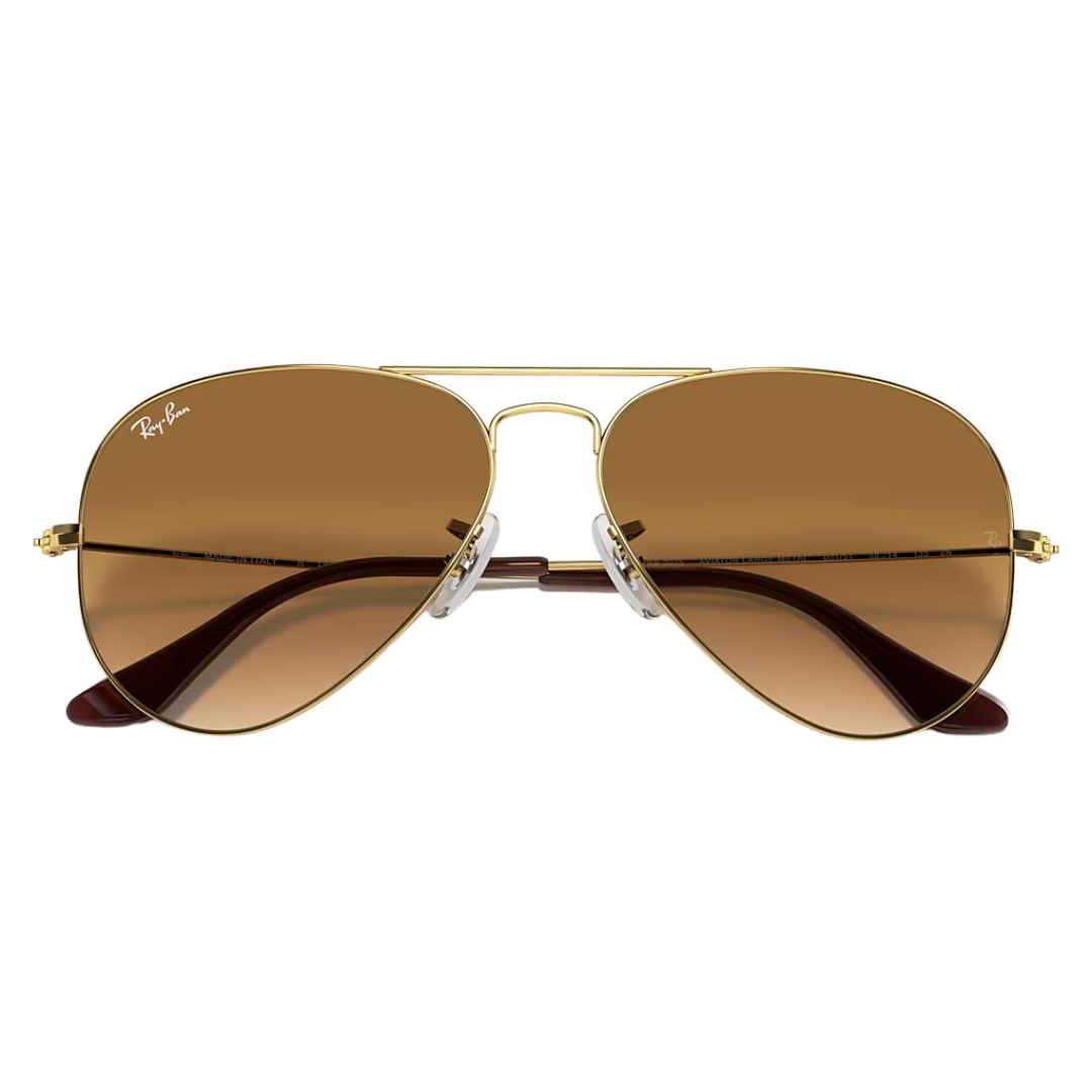 AVIADOR GOLD BROWN MEDIUM degradé RB - 3025 001/51